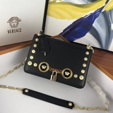 Versace/Венсаче 2023 осенне-зимняя коллекция женских сумок, изготовлена из кожи,