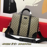 Обновленная серия из кожи Gucci, ограниченная серия мужских портфелей. Откройте 