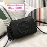 【GucciSoho】 Мини-сумка для фотоаппарата, оригинальная кожа, номер модели： 308364