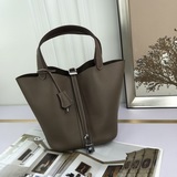 Высококачественная оригинальная сумка для продуктов от Hermes, изготовлена из ко