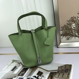 Высококачественная оригинальная сумка для продуктов Hermes, изготовленная из кож