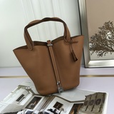 Высококачественная оригинальная сумка для продуктов от Hermes, изготовлена из ко