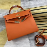 Hermes Kelly сумка, оригинальная версия высшего качества, новая текстура кожи, 7
