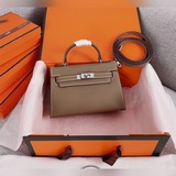 (Золотая и серебряная застежка в наличии) Kelly Mini 19 см, второе поколение, от