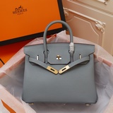 (Новый фон из платинового оригинала) Hermès с лимонным узором, 30 см, 35 см, имп