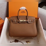 (Платиновый оригинал) Hermès с текстурой личи 30 см (без бретелей) 35 см (без бр