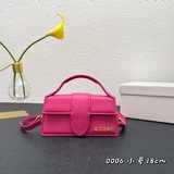Мини-сумка Jacquemus с красным рюшем, 18 см, небольшая сумка через плечо, демонс