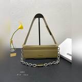 Сумка Jacquemus* Новая сумка LeVague с цепочкой под мышкой. Уникальный дизайн су