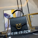 【Популярная модель】Pinko Apocalypse Model. Небольшая сумка в стиле «лаковый аром