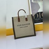 Высококачественный оригинал [вертикальный вариант] _Rive Gauche Tote Bag, сумка 
