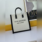 Высококачественный оригинал [вертикальный вариант] _Rive Gauche Tote Bag, сумка 
