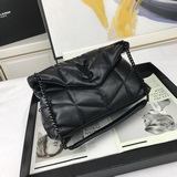 Высококачественная сумка LOULOU UFFER из кожи ягненка, 29 см, 100% кожа ягненка.