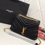Классическая сумка-цепочка YSL, оригинальная фурнитура, простая и вместительная 