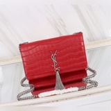 Крупный крокодиловый принт #saint laurent# высшего качества (ysl·Saint Laurent) 
