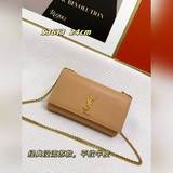 Классическая модель без кисточек, сумка Saint Laurent с логотипом на передней кл