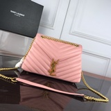 Классическая сумка-цепочка YSL, оригинальная фурнитура, простая и вместительная 