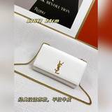 Классическая модель без кисточек, сумка Saint Laurent с логотипом на передней кл