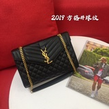 Квадратная клетка  enveloe medium bag  Невероятная текстура ys.l.