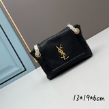 Новая сумка Saint Laurent mini nolinamonogram nolita с клапаном спереди.