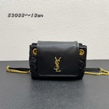 ysl  monogram nokita отгрузка Первый слой кожи, легкая и элегантная, в основном 