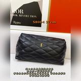 Saint Laurent Sade Uffer Импортная кожа теленка, новейшая модель сумки-клатча. Б