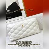 Saint Laurent Sade Uffer Импортная кожа теленка, новейшая модель сумки-клатч. Бо