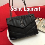Сумка Saint Laurent Loulou Uffer, изготовлена из 100% импортной кожи.