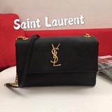 Сумка Saint Laurent, качество фирменного магазина, классическая репродукция, изг