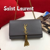 saint-laurent    Сен-Лоран, новейшая версия, импорт из Европы, кожаная сумка.