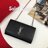 saint-laurent    Сен-Лоран, новейшая версия, европейский импорт, кожаная сумка.