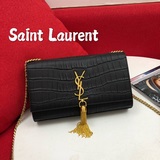 saint-laurent    Сен-Лоран, новейшая версия, импорт из Европы, кожаная сумка.