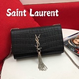 saint-laurent    Сен-Лоран, новейшая версия, импорт из Европы, кожаный чемодан.