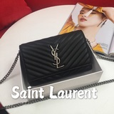 Маленькая сумка Saint Laurent & SL, новейшая версия. Импортирована из Европы