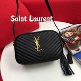 Сумка для фотоаппарата Saint Laurent, все металлические детали выполнены из мато