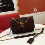 Сумка Saint Laurent с плоским узором, такая же, как у принцессы Вэнь Чжэн и Чжэн