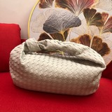 Оригинальная кожа Bottega Veneta # Новейший дизайн плетеной сумки с завязками со
