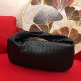 Оригинальная кожа Bottega Veneta # Новейший дизайн плетеной сумки с завязками со