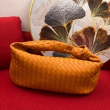 Оригинальная кожа Bottega Veneta # Новейший дизайн плетеной сумки с завязками со