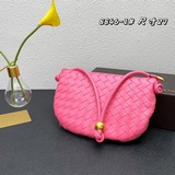 Сумка Turn bag, плетеная, подмышечная, полукруглая, двухсторонняя, с классически
