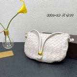 Сумка Turn bag, плетеная, подмышечная, полумесячного типа, с двумя функциями, с 