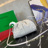 b-v импортная оригинальная кожа овцы, плетение the ouch облако сумка бывший диза