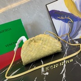 b-v импортная оригинальная кожа овцы, плетение the ouch облако сумка бывший диза