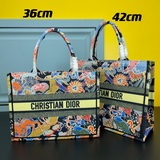 Новый материал Dior, новейшая модель ранней весны, сумка для покупок, сумка чере