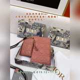 Новый комплект из двух предметов, Dior, новая кожа овцы первого слоя, обновление