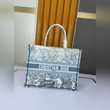 Новый материал Dior, новейшая модель ранней весны, сумка для покупок, сумка чере