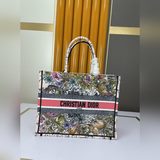 Новый материал Dior, новейшая модель ранней весны, сумка для покупок, сумка чере