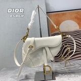 【Dior saddle Старая классическая сумка с тонким ремешком и отпечатком ладони】 【В