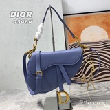 【Dior saddle Старинный узор с тонким плечевым ремнем и отпечатком ладони】 【В ком
