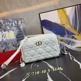 Высокое качество оригинальной кожи Новая летняя сумка для фотоаппарата от Dior! 