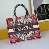 Новый материал Dior, новейшая модель ранней весны, сумка для покупок, сумка чере